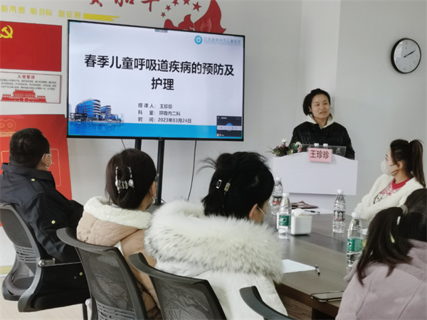 徐州市儿童医院呼吸内科“送健康 进校园”公益活动报道