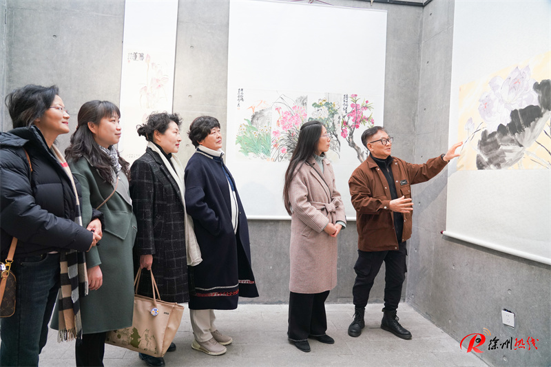 心灡墨韵染韶华——“庆三八”女子花鸟画习作展