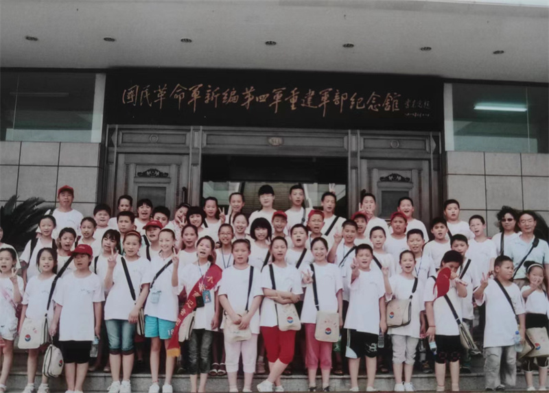 徐州市小海燕记者团大江南北黄河两岸寻找抗战足迹